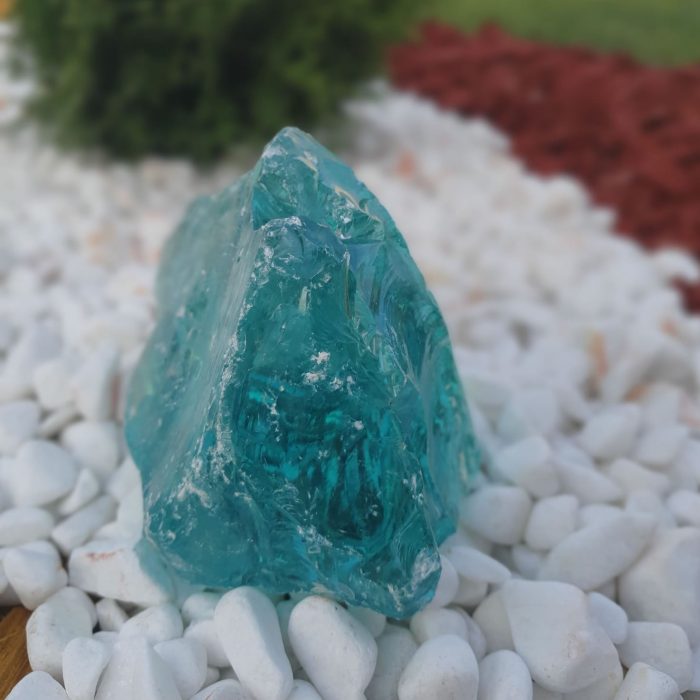 Azure Diamond Glass Rock