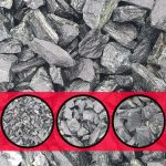 Black Volcano Santorini - Piatră colturoasa 3-6cm