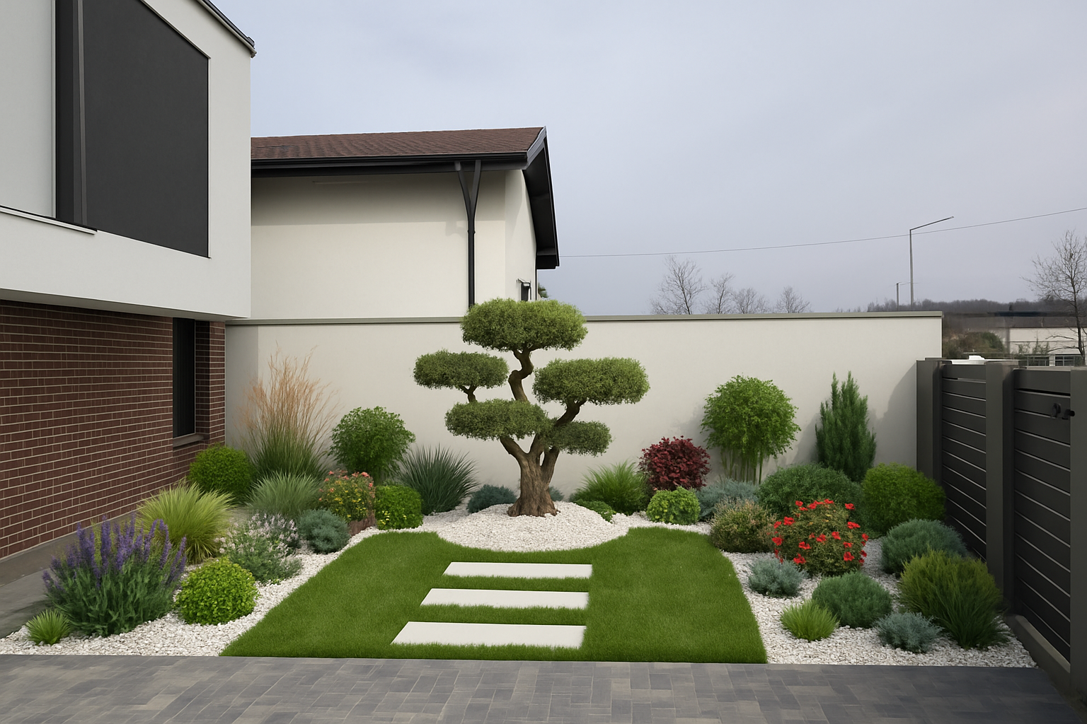 design fata casei cu DecoExpert - dupa