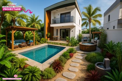 design gradina Tropicala