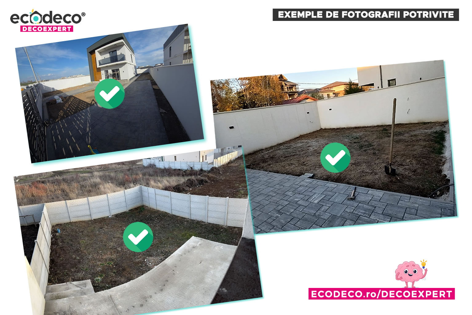 fotografii potrivite pentru aplicatia DECOEXPERT