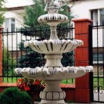 Fatana decorativa din beton 175cm