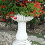 Ghiveci decorativ cu picior sprijin 98cm