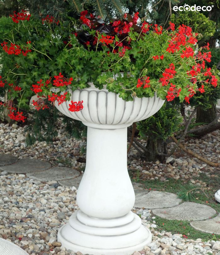 Ghiveci decorativ cu picior sprijin 98cm - imagine 1