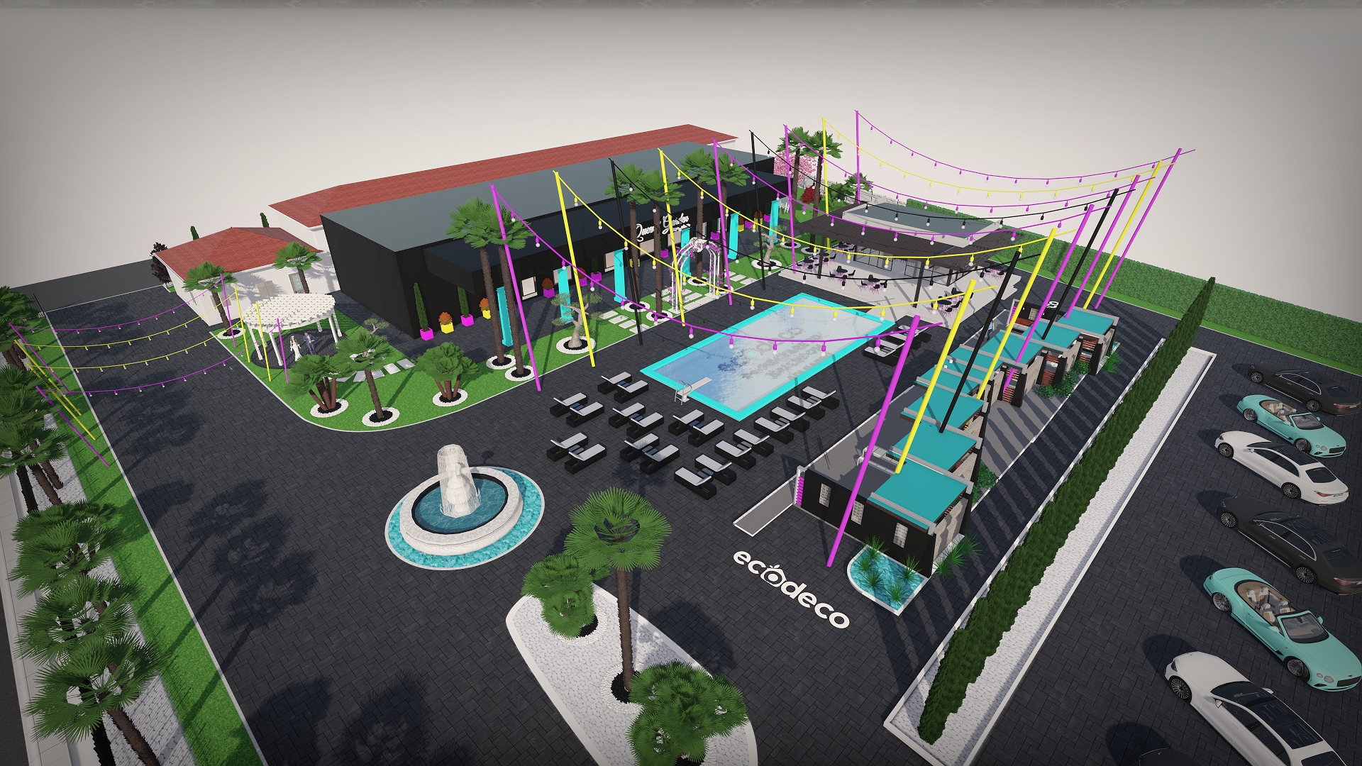 Design si Proiectare 3D Salon Evenimente Queens’ Garden